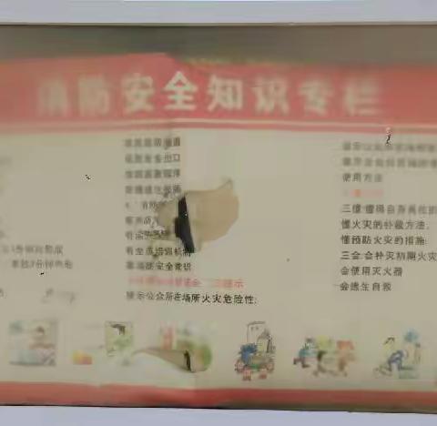 双河小学消防知识宣传