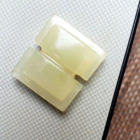 古玉精品一汉代工字佩