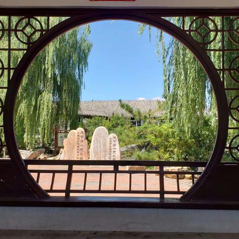 兴台文化古镇并扩建中的博物院