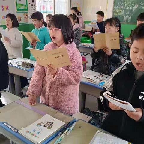 【诵读国学经典，弘扬民族文化】——广阳镇后寨小学开展国学经典诵读活动