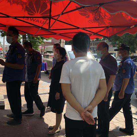 【新时代文明实践站】平安中元 无烟祭祀——寨上街坨南里社区开展中元节志愿巡逻活动