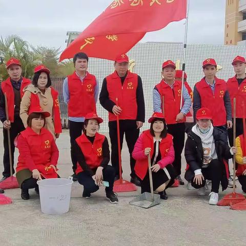 春风送暖绿校园——2022年春季新洲镇中心小学开学工作准备记录