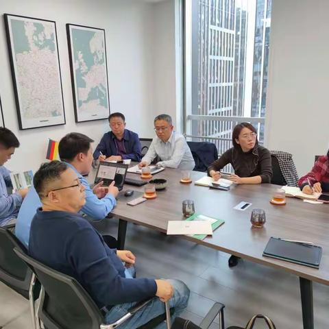长清区到山东省技术研究院开展项目对接活动