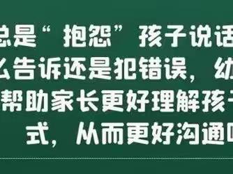 问题聚焦——理解幼儿思维特点，实现有效沟通