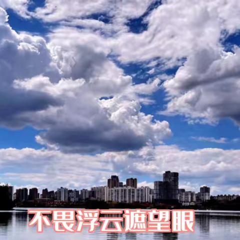 不畏浮云遮望眼