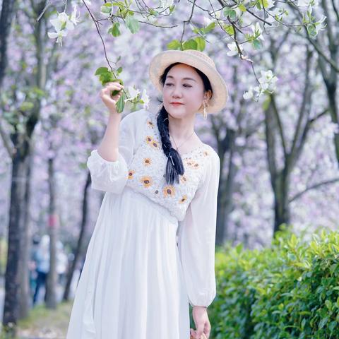 【花香人美】宫粉花开