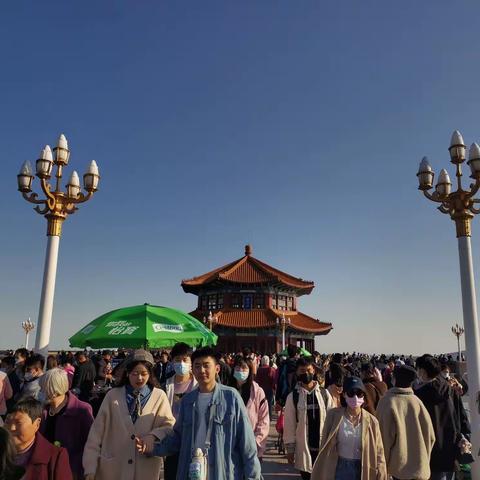 青岛栈桥 春色如画