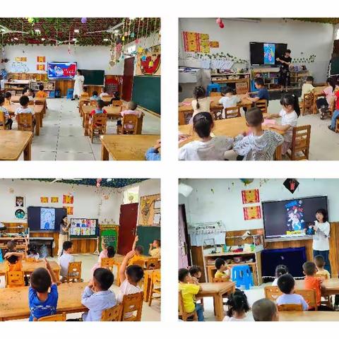 石鞋学校附属幼儿园父亲节感恩教育活动