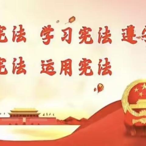 宪法伴我共成长—-团结西街学校开展宪法宣传活动
