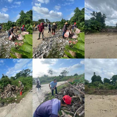 雄丰村持续开展环境整治