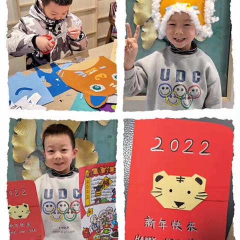 市一小一、一班生肖虎手工制作