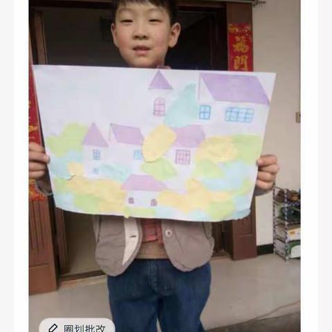 美在童“画”——城关镇城东小学空中课堂优秀美术作业展示