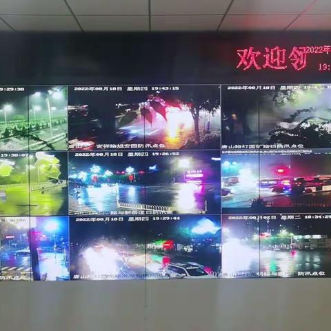 路灯管理所积极应对强降雨天气