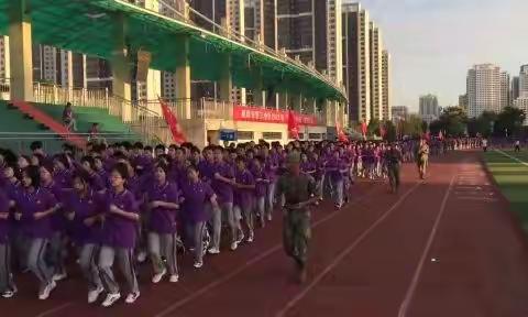 启航扬帆 不负青春—襄阳三中2022级高一（9）班军训第二天纪实