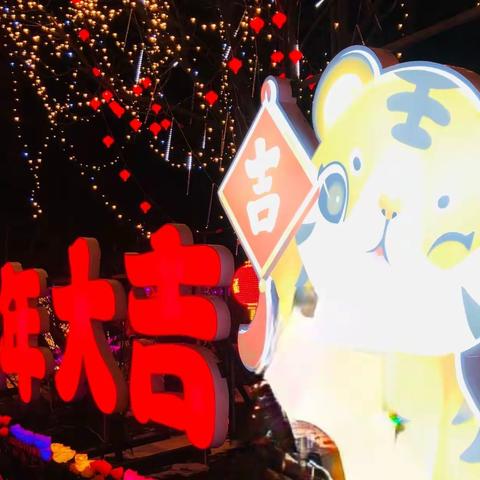 正月十五闹花灯！花灯灯好闹新春！虎年团圆笑开颜！