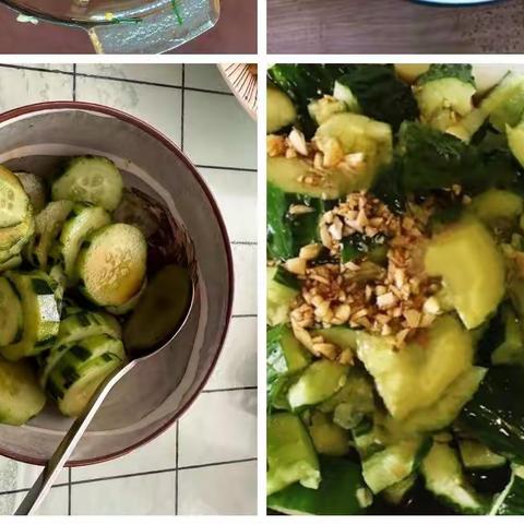 争做劳动小达人——501班“凉拌黄瓜”小技能大本领活动