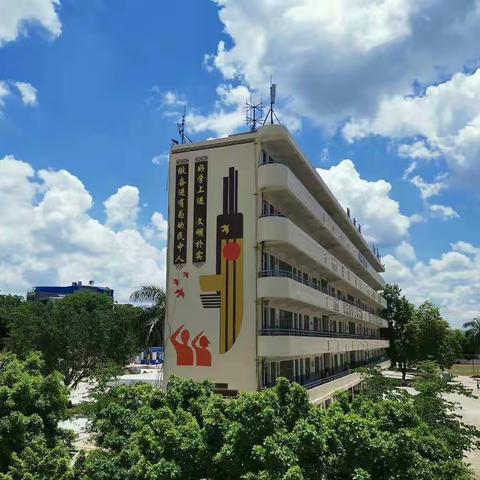 儋州市民族中学7月24日“小手拉大手”暑期入户宣传“一创两建”活动
