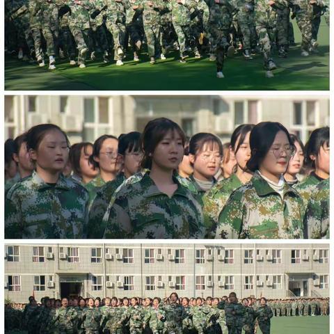 2020年机电工程学院军训季Day.9特别篇—军中绿花，不让须眉！
