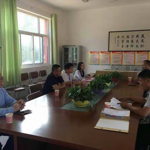 文明始于心 创建践于行 ----东昌府区创城文化组领导到闫寺中心小学检查指导创建全国文明城工作