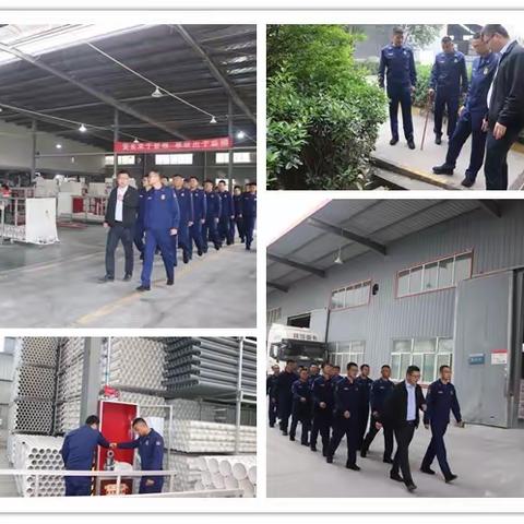 康乐路消防救援站深入辖区生产企业重点单位开展六熟悉演练