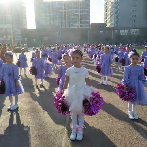 2017.9.28日小学生涯第一次运动会精彩场面。