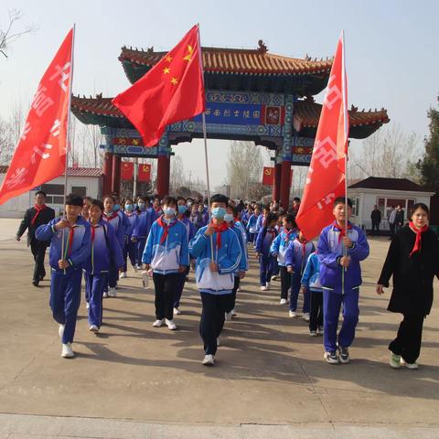 缅怀革命先烈，厚植爱国主义情怀——古营集镇祝店小学清明爱国主题系列活动