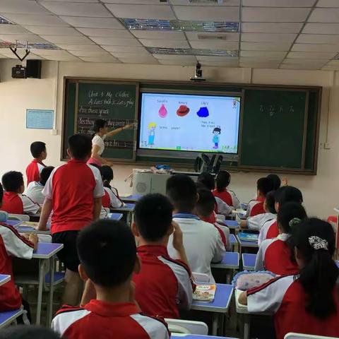 思维导图在小学英语教学中应用的研究——南岸科德小学英语镇教研活动