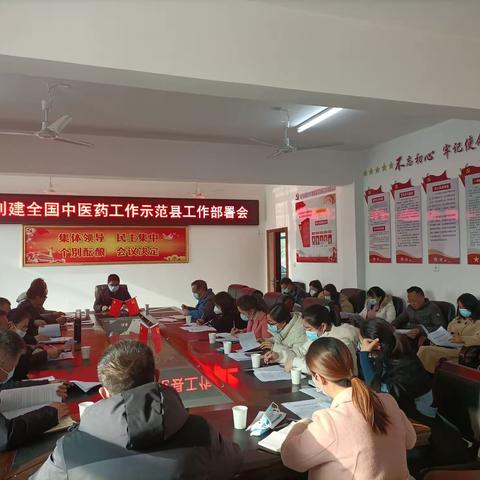 南城县召开创建全国基层中医药工作示范县工作部署会议