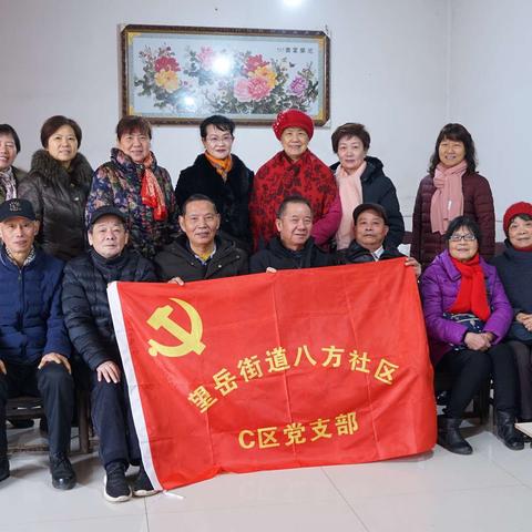 众志成城抗击新冠肺炎C区党员志愿者在行动