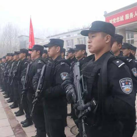 全力维稳保平安，忠诚奉献立警魂
