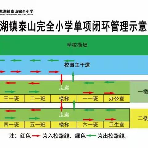 龙湖镇泰山完全小学 新冠肺炎疫情防控工作指南及流程图