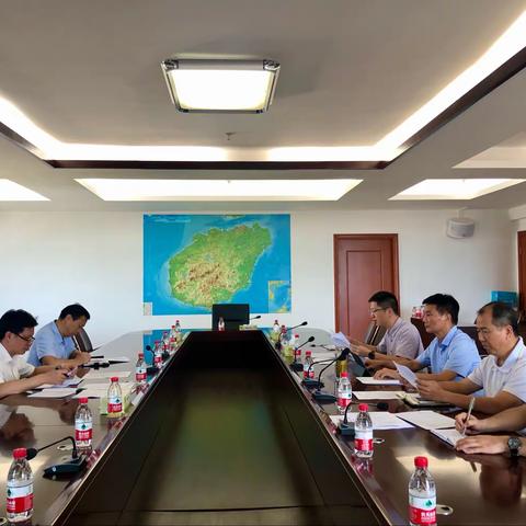 吴清高副厅长主持召开上半年水文工作汇报会