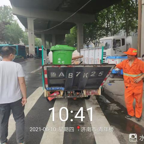 青年桥厨余垃圾处理站承接厨余垃圾外运工作运行良好