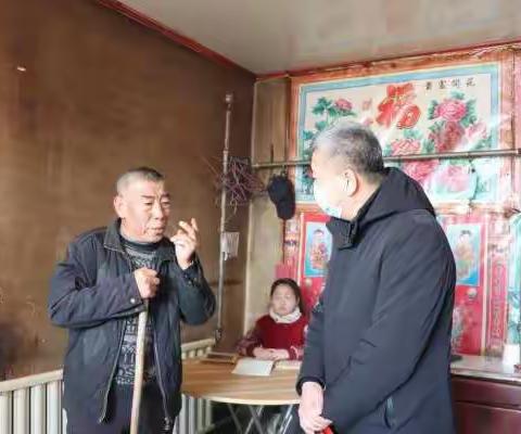 区民政局到哈拉道镇开展走访慰问工作