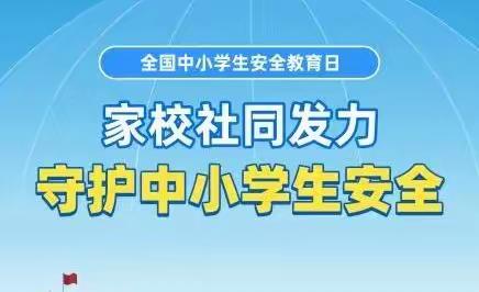 【学安全•知安全•行安全】春苗幼儿园全国安全教育日主题教育活动