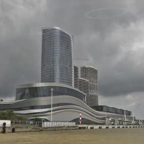 繁荣的珠江口（伶仃洋）