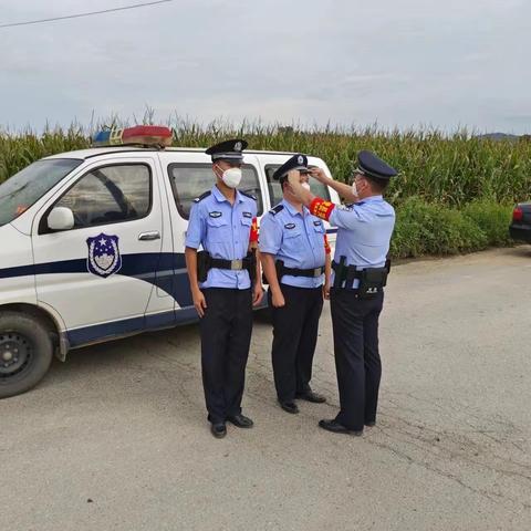 张其寨派出所坚守疫情防控一线 筑牢战“役”堡垒