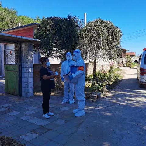 疫情无情人有情 公安送药警民情——张其寨派出所为辖区群众购药送药