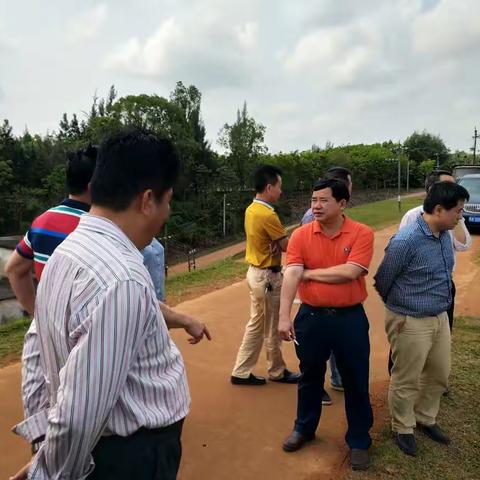 海南省水利灌区管理局三防办对我区汛前准备工作进行检查指导