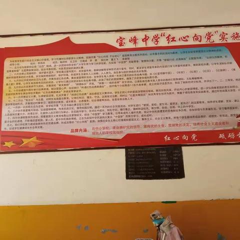 宝峰中学“红心向党”品牌创建掠影