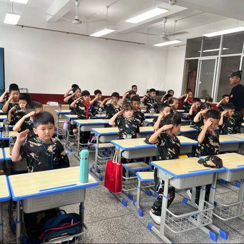 建安小学二年级(3)班“立志修身、强国有我”国防素质教育活动