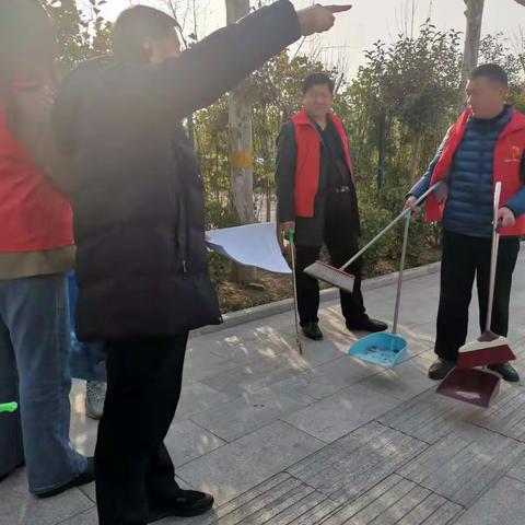 县发改局开展网格环境卫生综合整治志愿服务活动