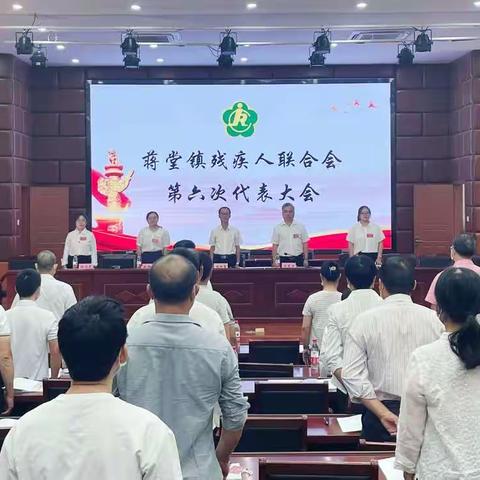 新起点 新征程丨蒋堂镇圆满完成残疾人联合会第六次代表大会换届选举工作