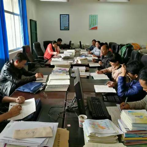 九龙中学数学组教研活动