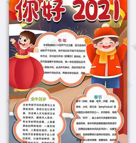 “阳光下童心飞扬”2021年东关小学二（1）班辞旧迎新联欢会