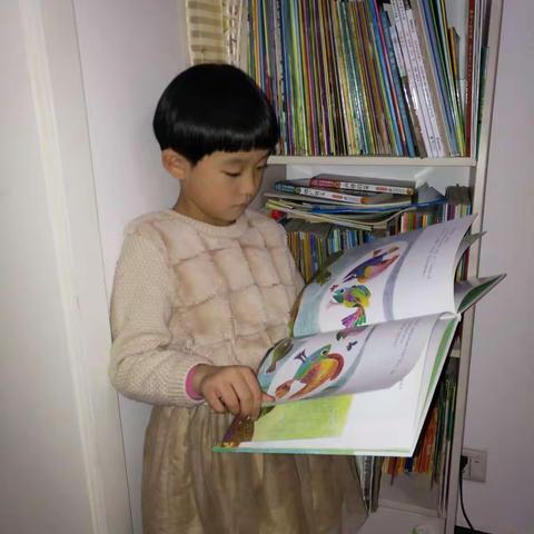 油田一小一年级七班 陈育卓“成长从阅读开始”