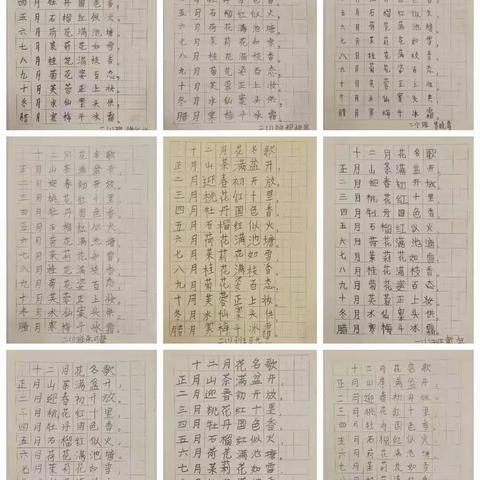 写规范字 做端正人