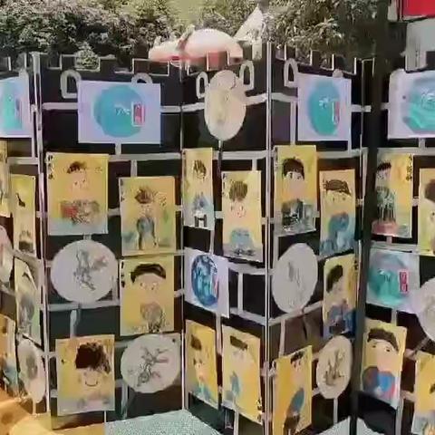 江西省新余市渝水区阳光艺术幼稚园小小达芬奇画展