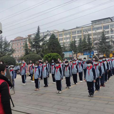 红星学校九年一贯制开展疫情防控应急演练