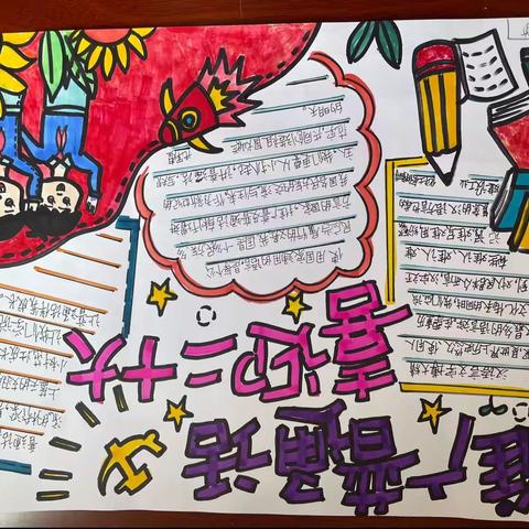 推广普通话——手抄报 2105立学班